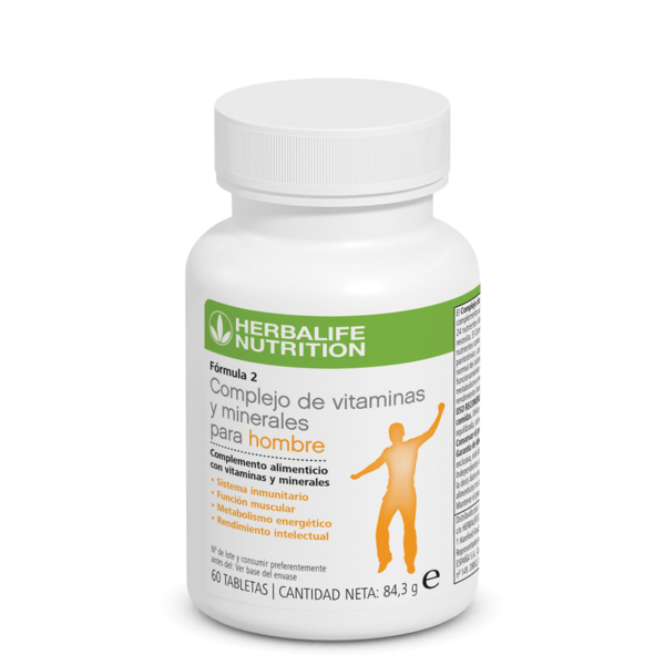 Formula 2 Vitamin & Mineral Complex Uomo 60 Compresse
